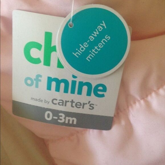 Child of mine by Carters 0/3m body suite coat - Picture 5 of 5